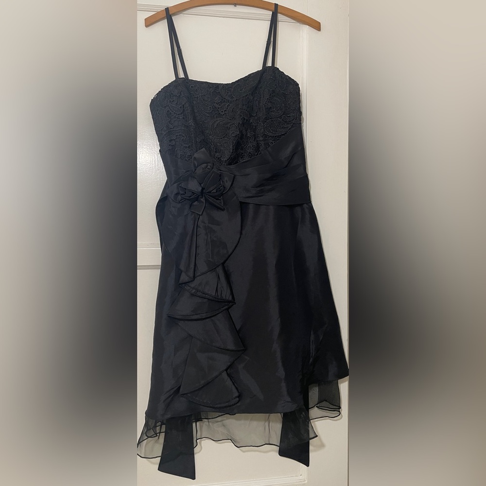 NWT Amelia Collection Black Dress Juniors Size 14